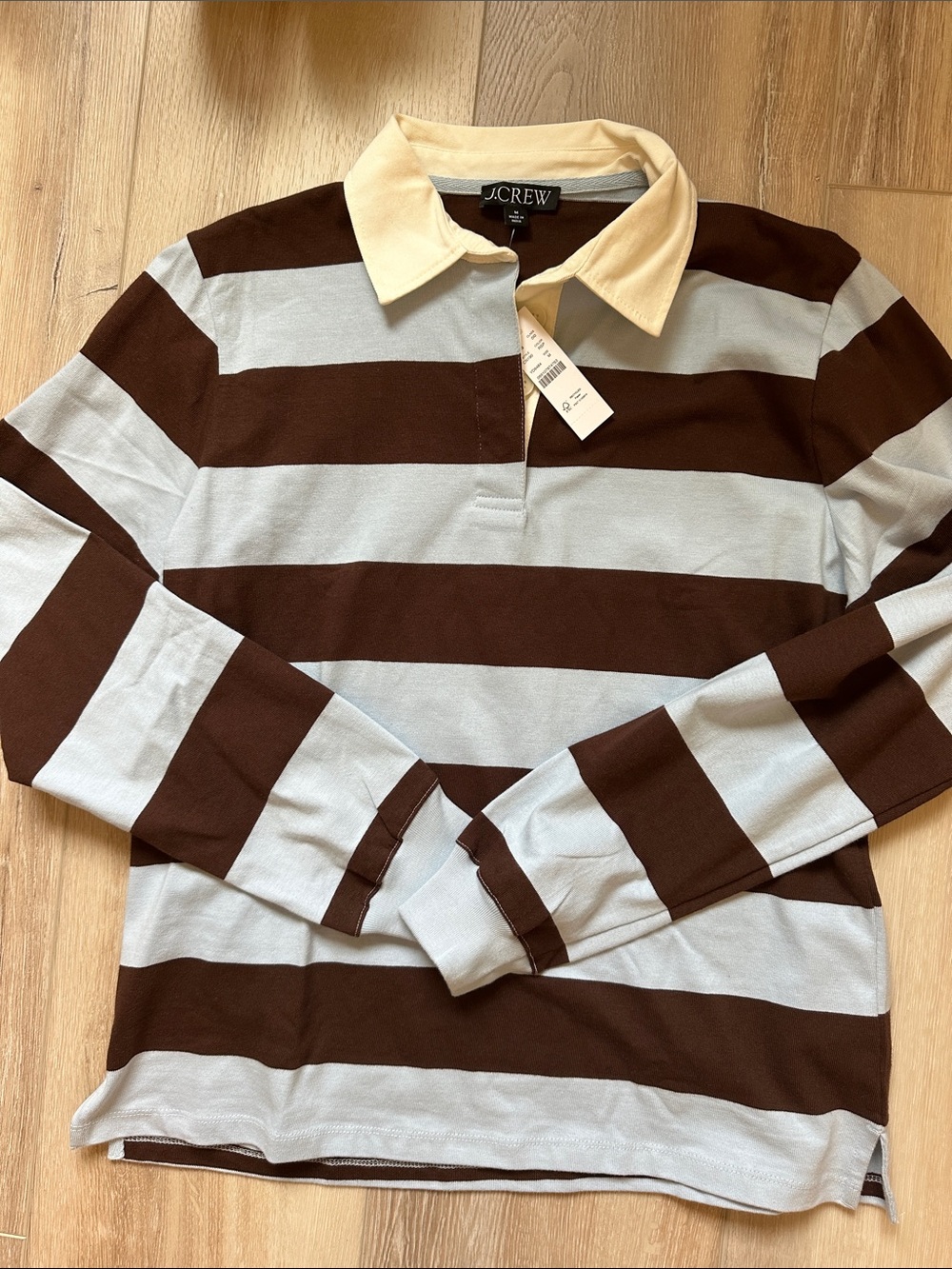 J Crew New Premium Weight Classic Rugby shirt - Picture 4 of 7